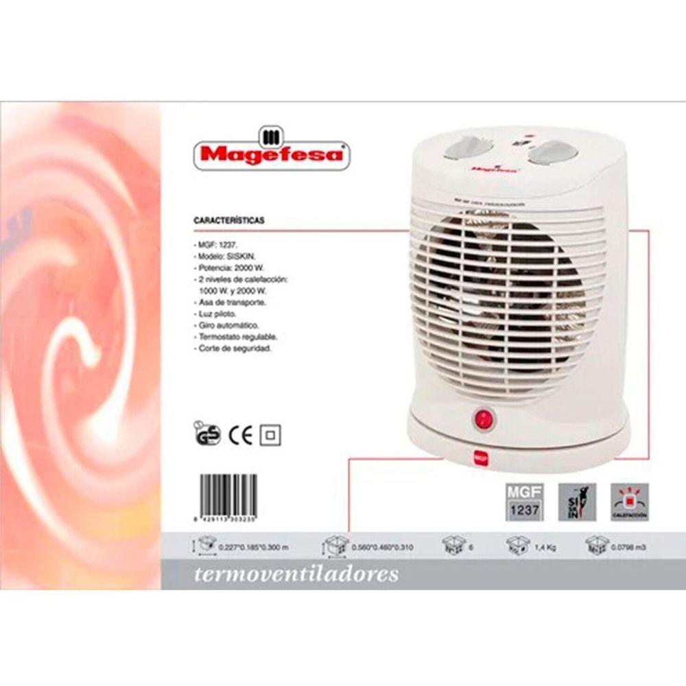 Termoventilador 2000W Magefesa Siskin MGF1237-2