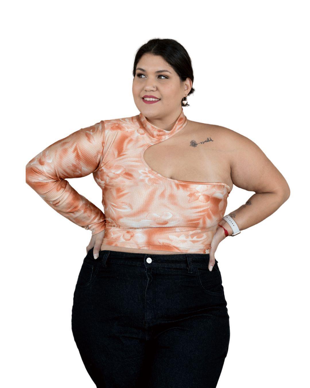 Crop Top Emma Talla Grande Plus Size XL a 4XL-0