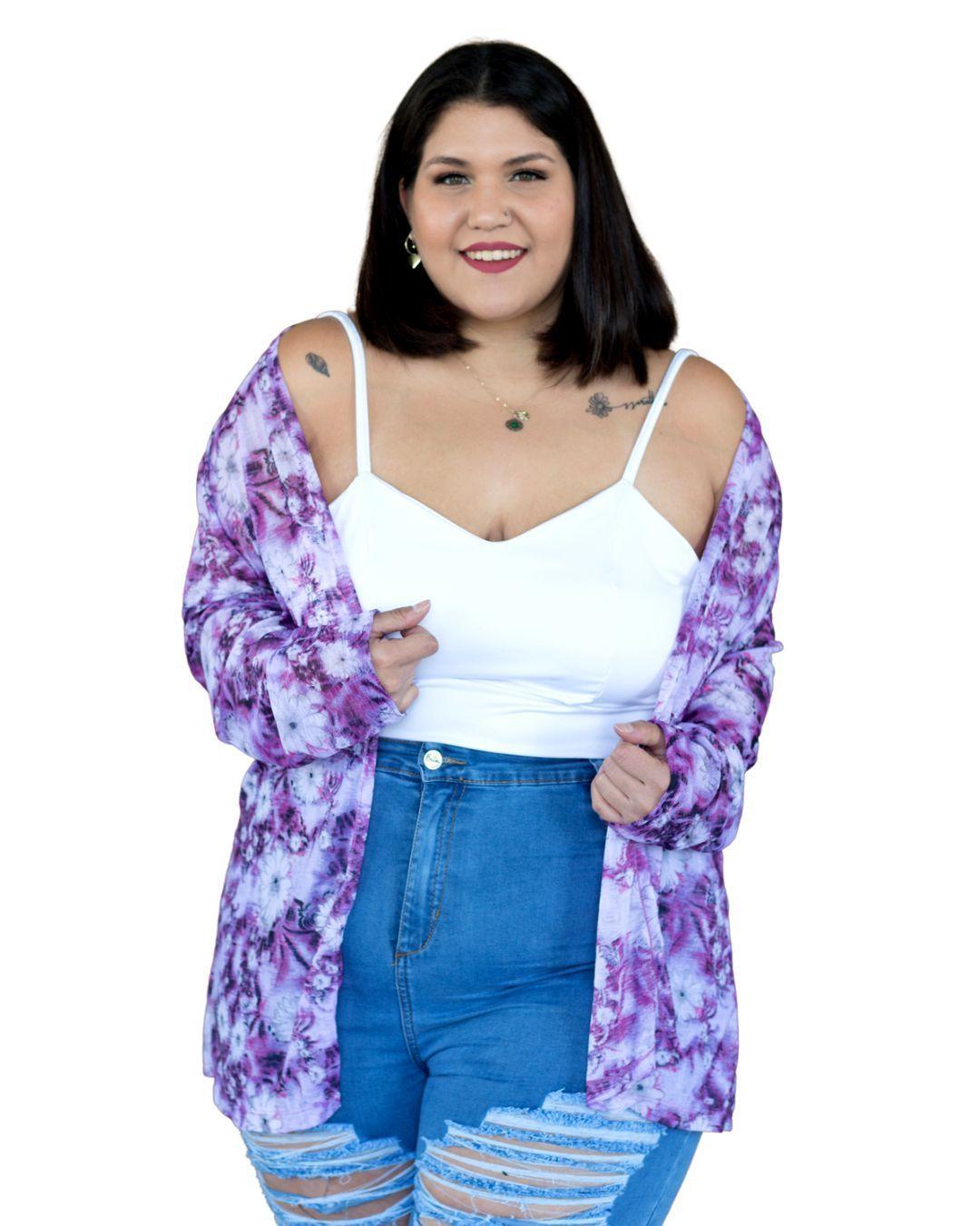 Kimono Fresco Talla Grande Plus Size xl a 4xl-0