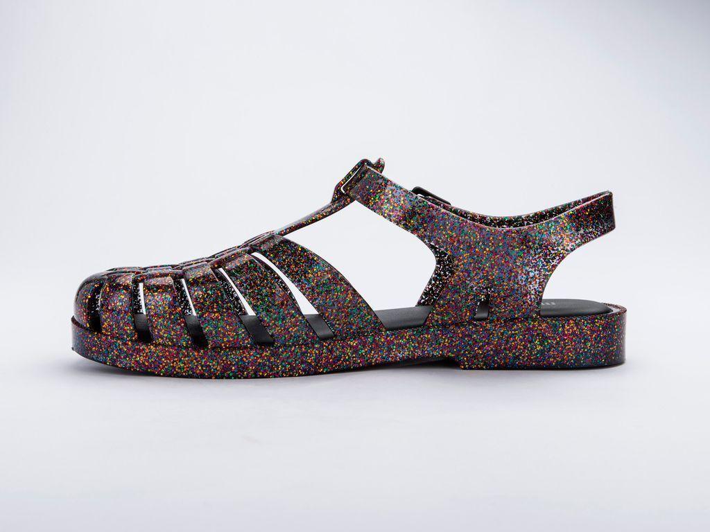 Sandalia Possession VIdrio Glitter Misto Melissa-2