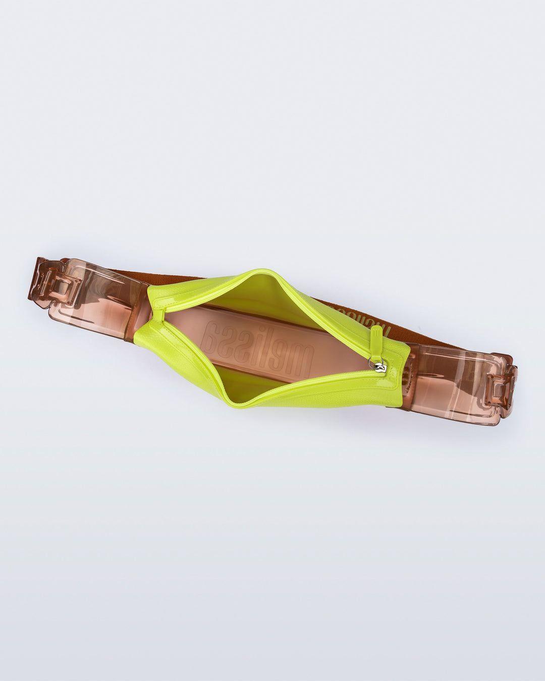 Melissa Vibe Bag Verde/Marrón-3