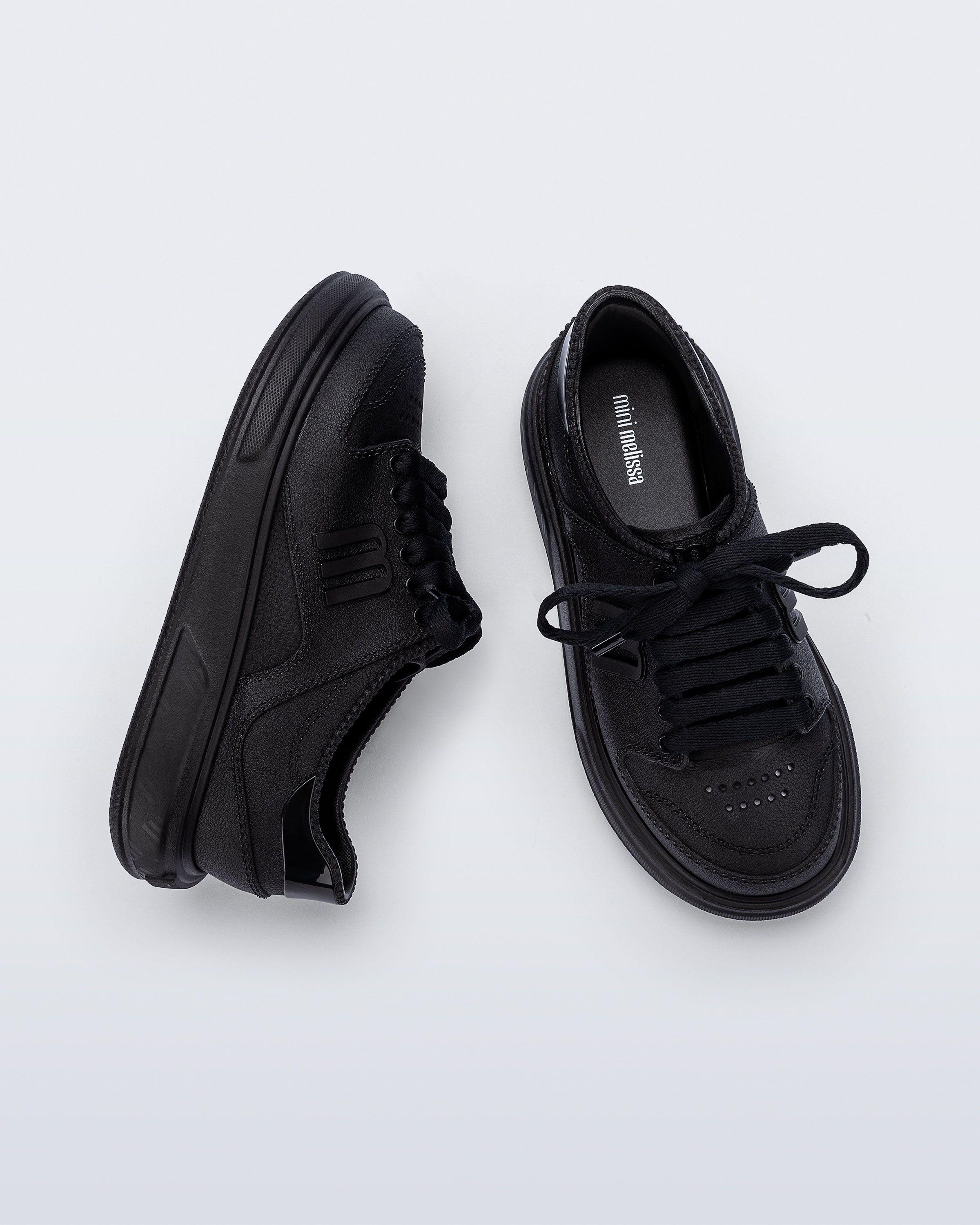 Mini Melissa Bold Sneaker Infantil Negra-2