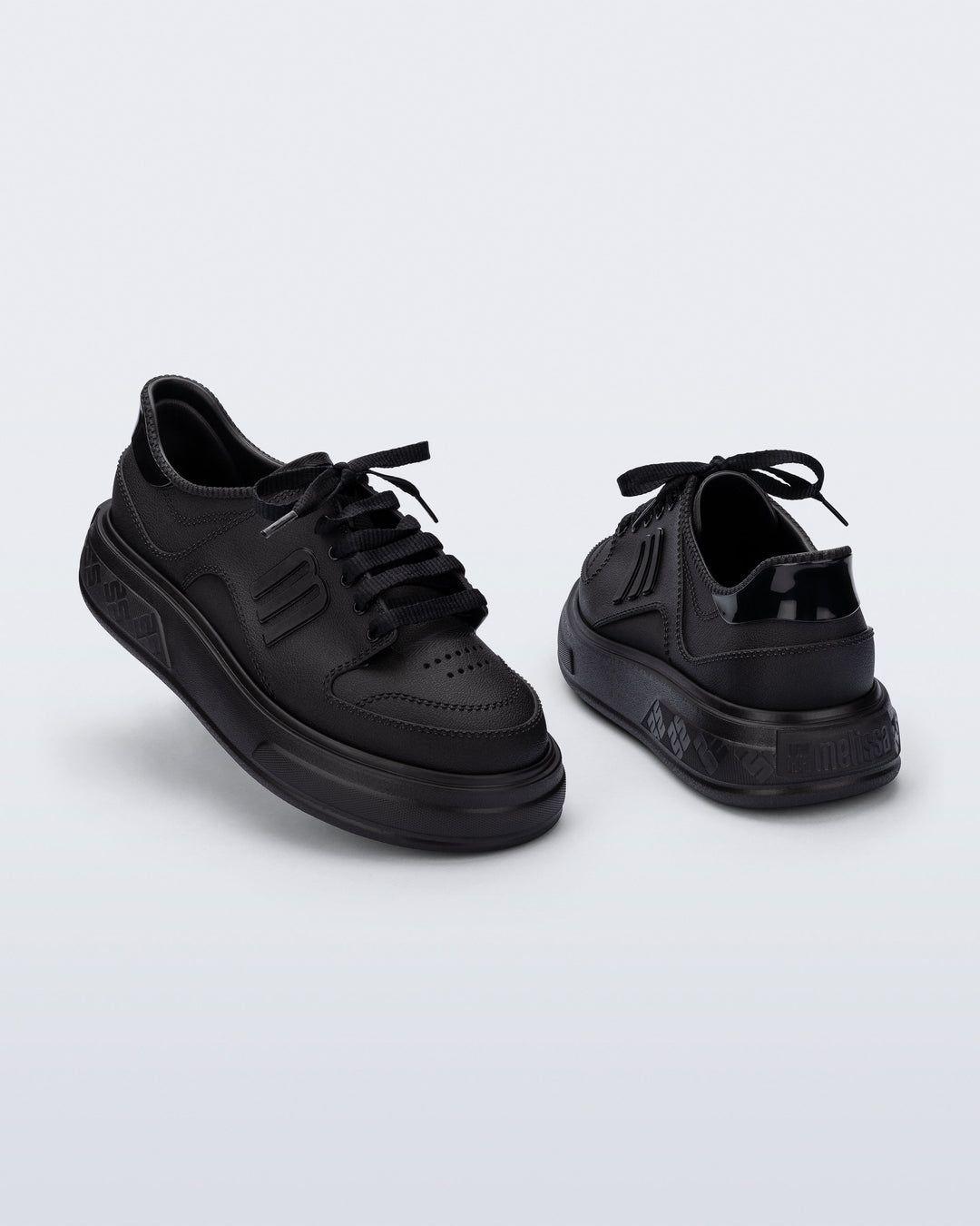 Melissa Bold Sneaker Negro-2