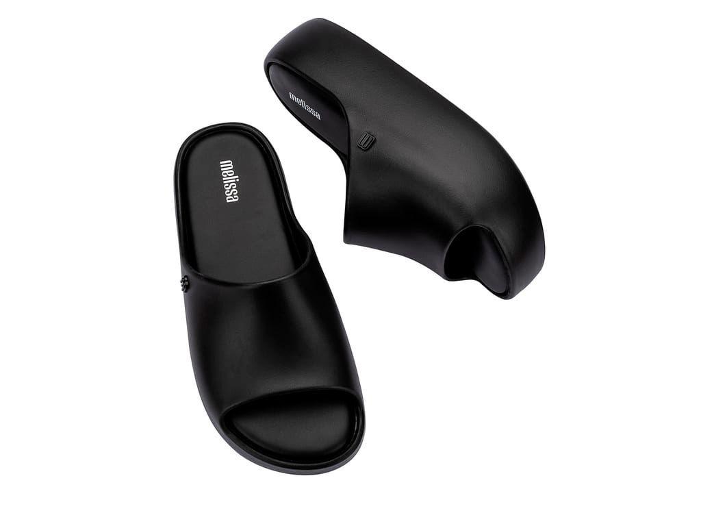Sandalia Melissa Free Platform Slide Negro-4