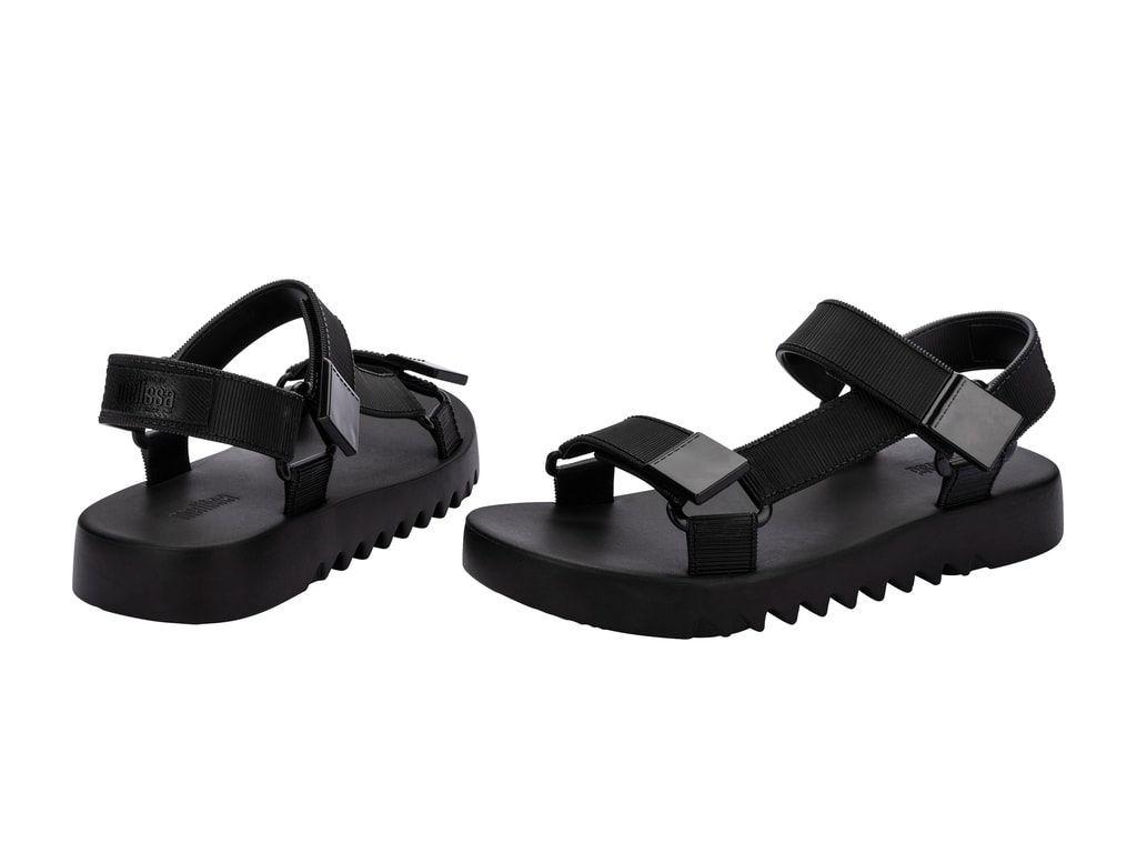 Sandalia Melissa Flowing Papete Negro -3