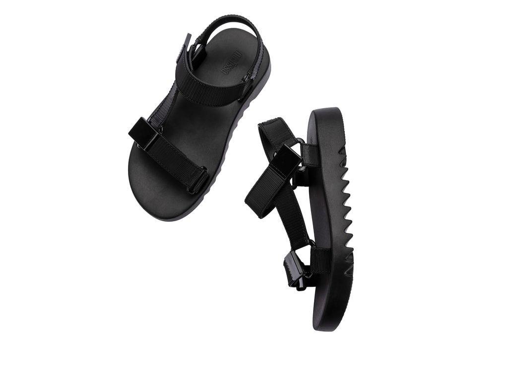 Sandalia Melissa Flowing Papete Negro -4