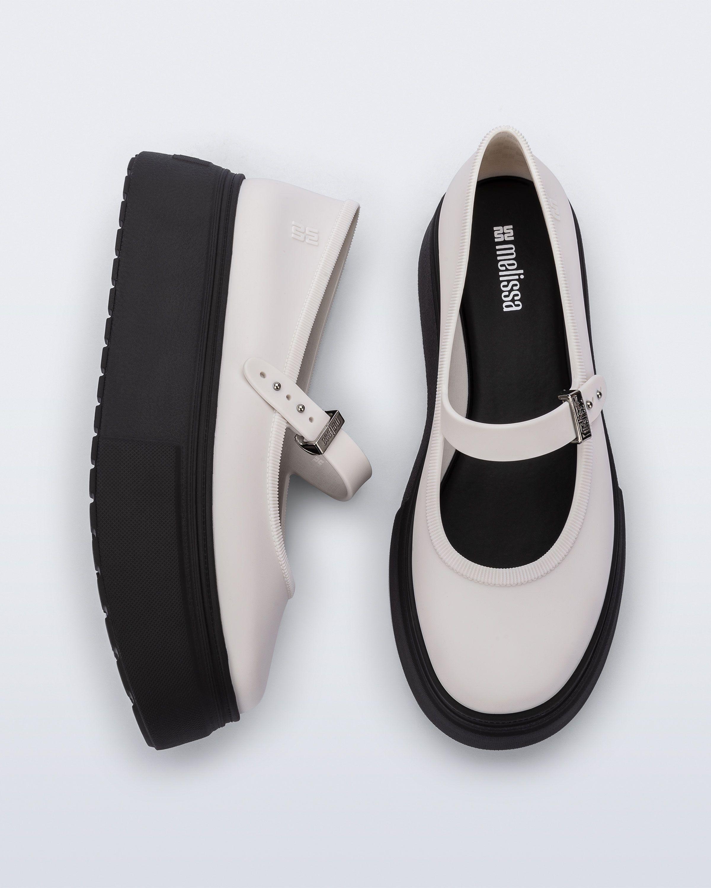Melissa Soft Ballerina Platform Blanco-3