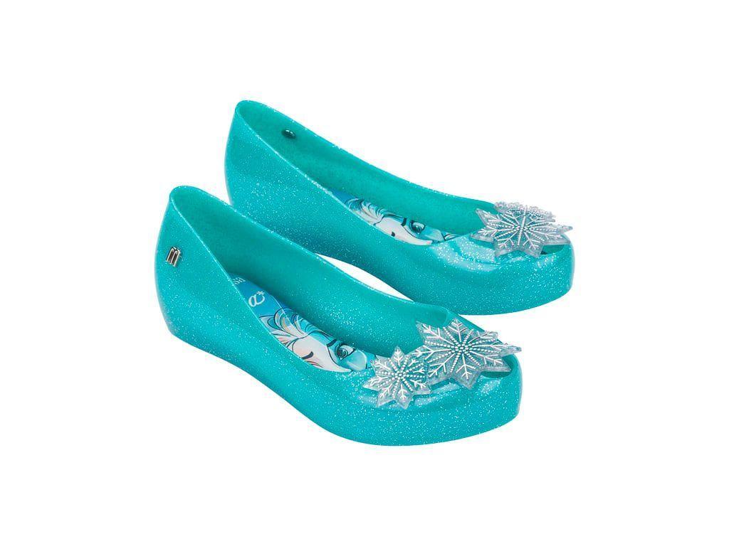 Ballerina Mini Melissa Ultragirl+Disney Princess Infantil Azul-2