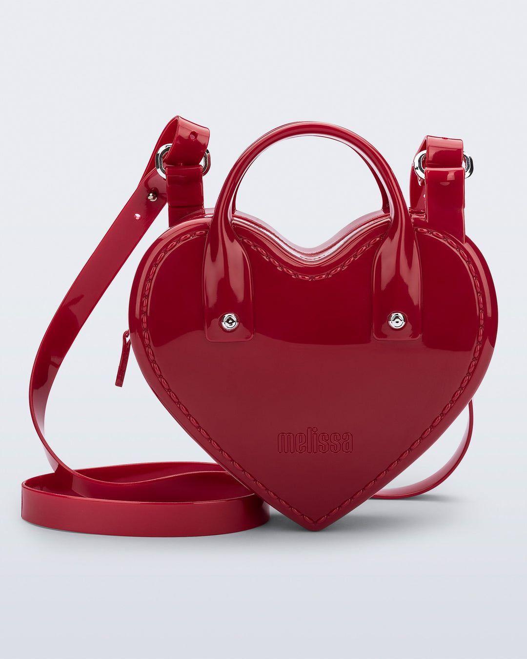 Melissa Heartbeat Bag Rojo-6