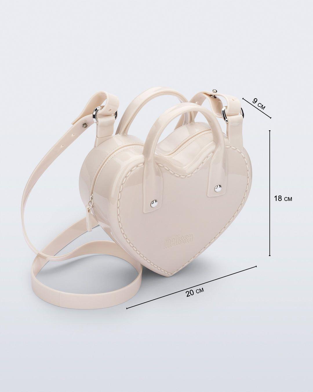 Melissa Heartbeat Bag Beige-2