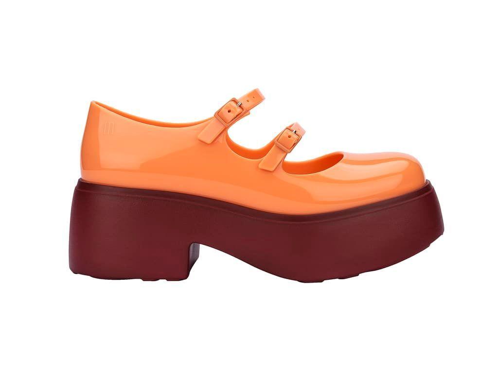 Zapato Melissa Farah Naranja-1