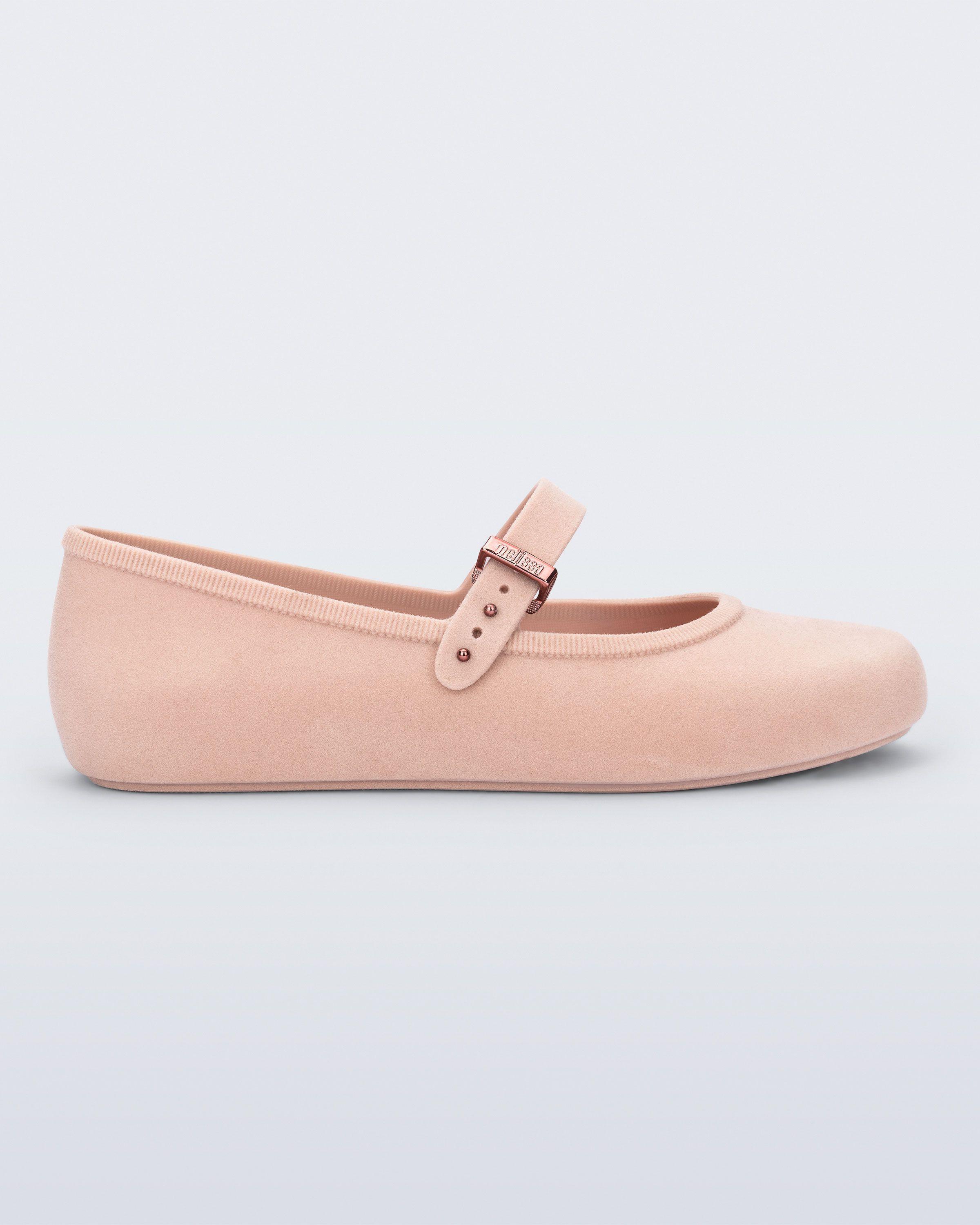 Melissa Soft Ballerina Velvet Rosa-4