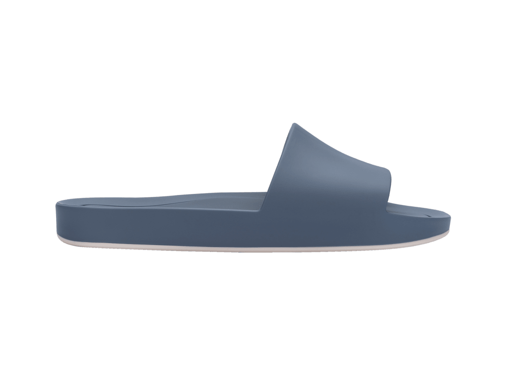 Sandalia Melissa Beach Slide Azul Beige-0