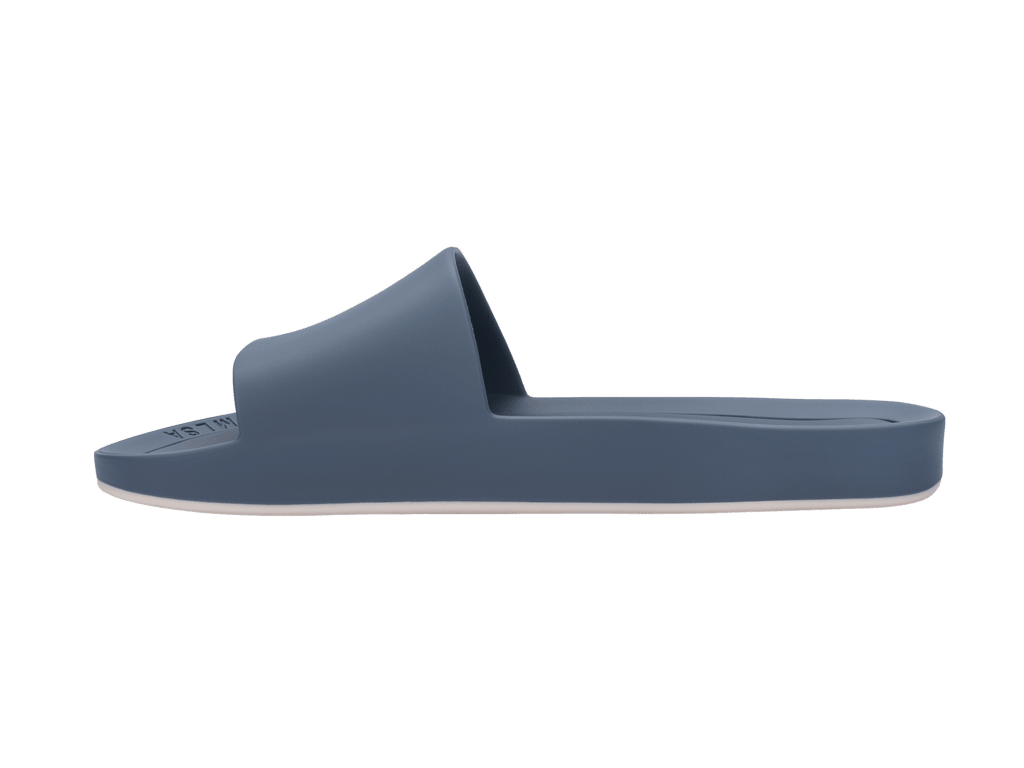 Sandalia Melissa Beach Slide Azul Beige-1