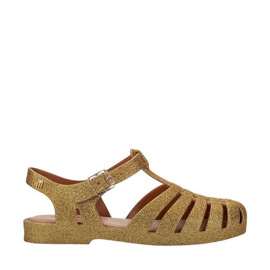 Sandalia Melissa Possession Glitter Oro Glitter -0