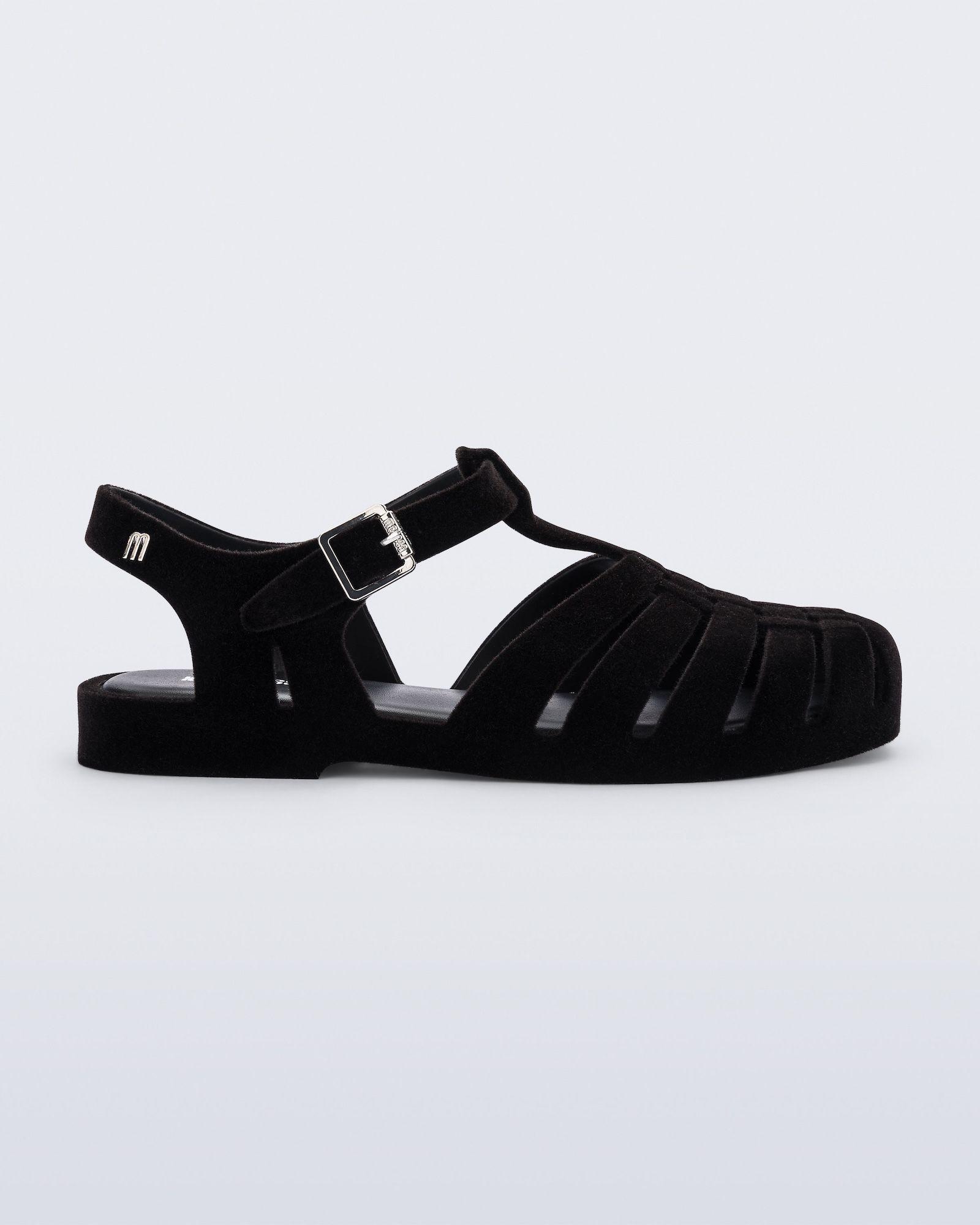 Sandalia Melissa Possession Velvet II Negro-0
