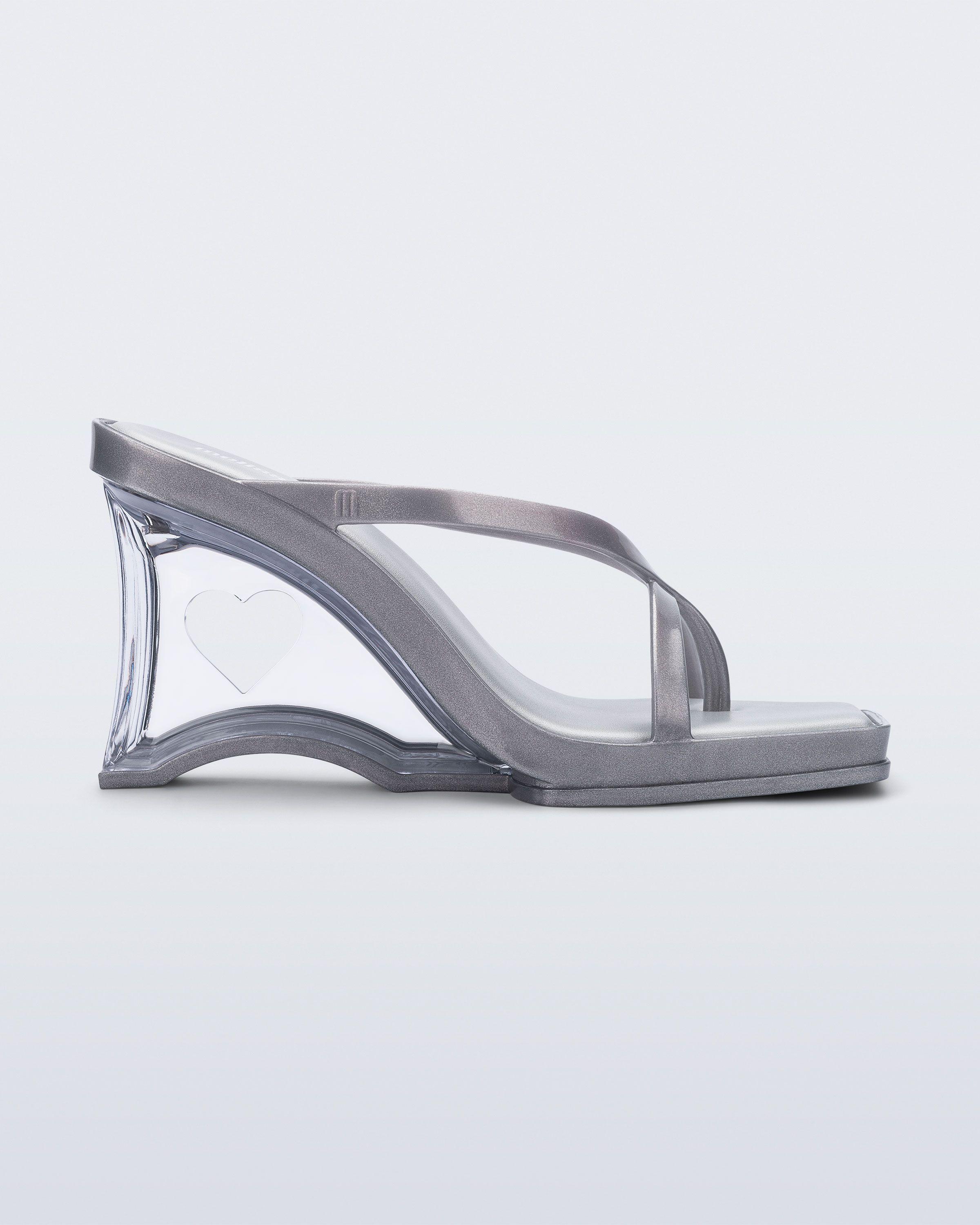 Sandalia Melissa Glass Heel-0