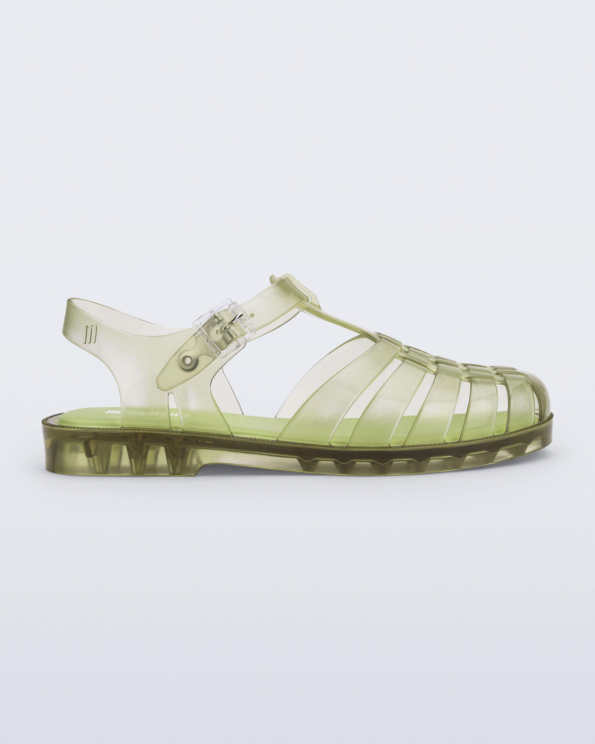 Sandalia Melissa Possession Verde Transparente-0