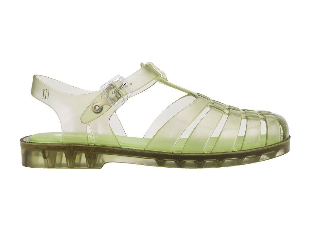 Sandalia Melissa Possession Verde Transparente-1