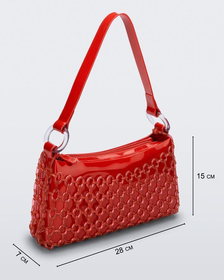 Melissa Hoop Bag Rojo-6