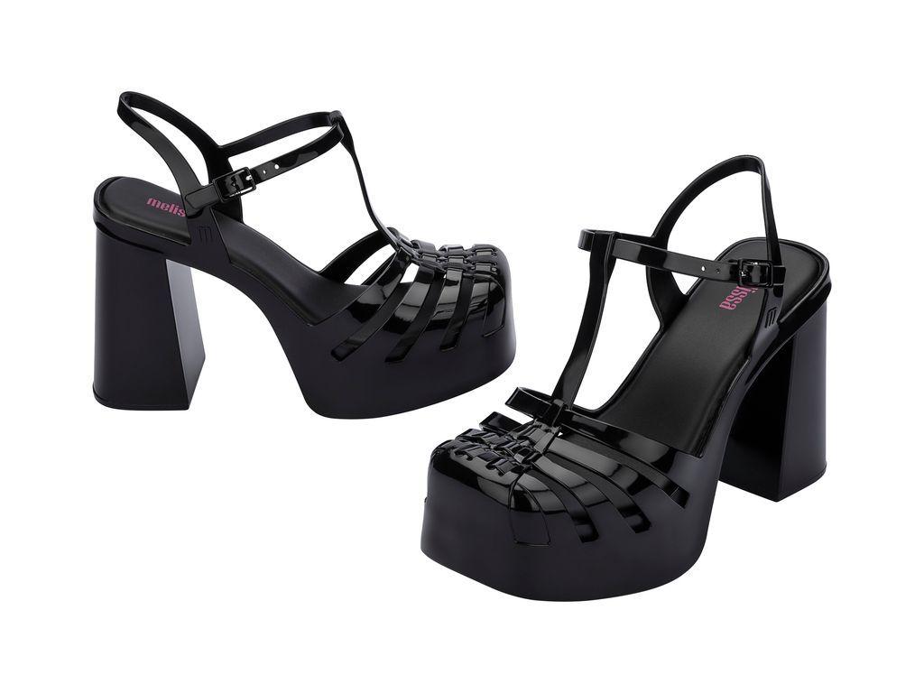 Sandalia Party Heel Negro Melissa-3