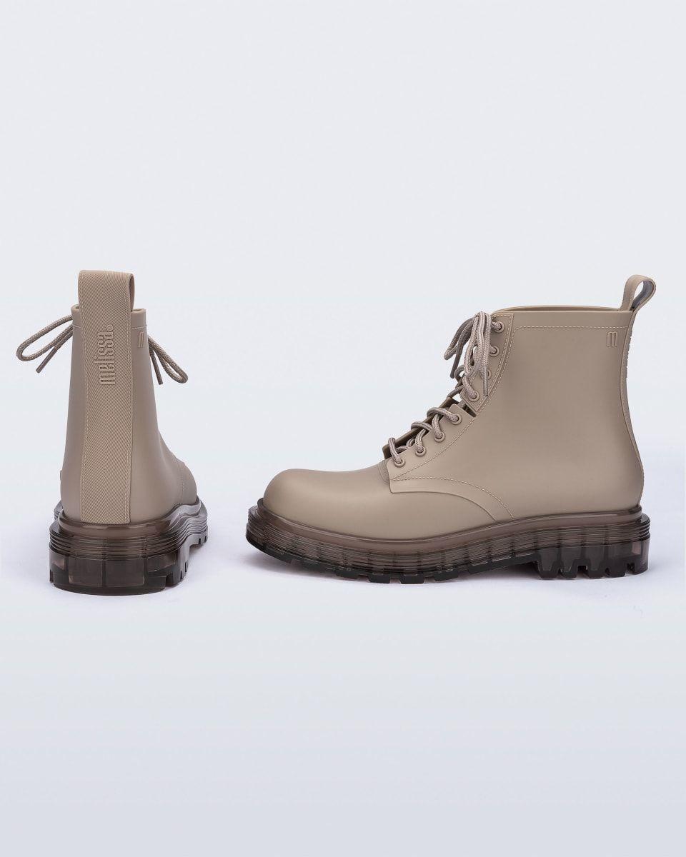 Botin Melissa Coturno Beige/Beige-1