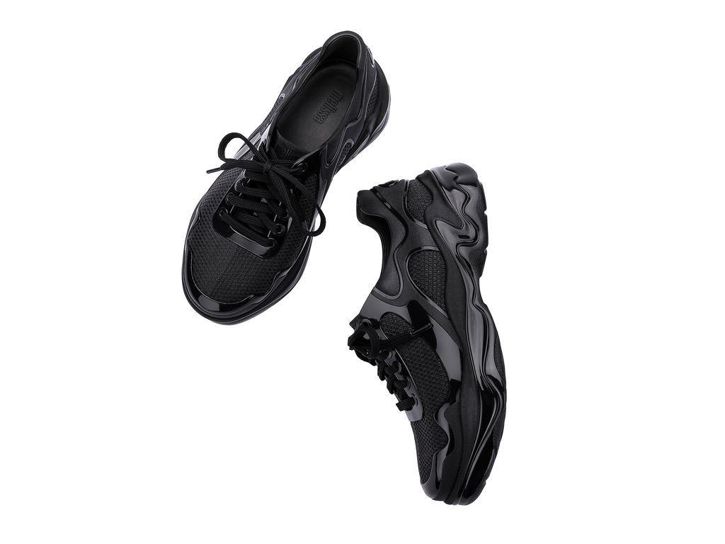 Zapatilla Burn Sneaker Negro Melissa-2