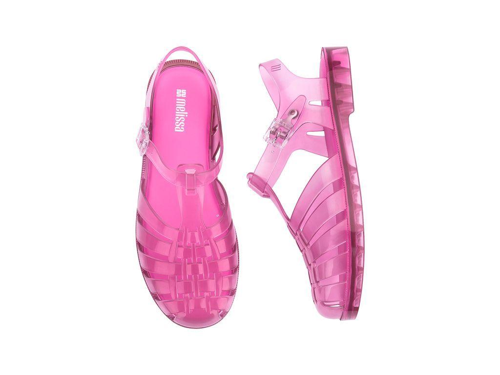 Sandalia Melissa Possessio Rosado Transparente-1