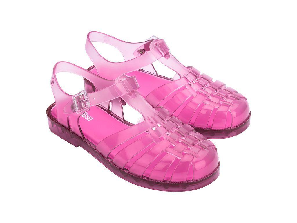 Sandalia Melissa Possessio Rosado Transparente-5