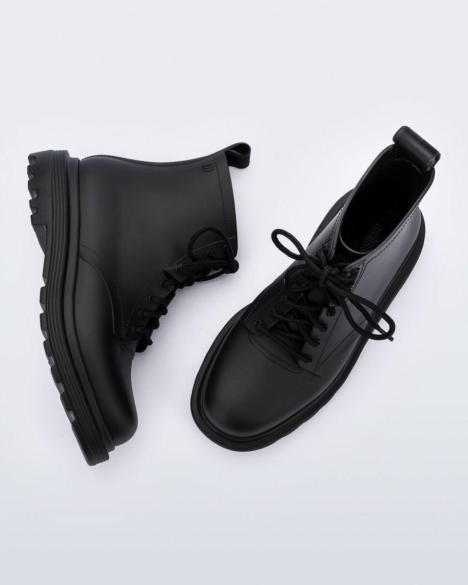 Botin Melissa Coturno Soft Negro-2