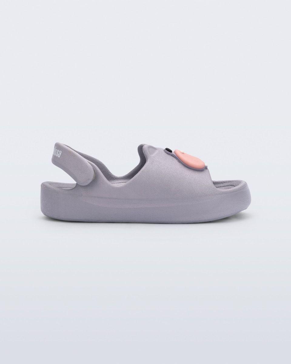Sandalia Mini Melissa Free Cute Gris-0
