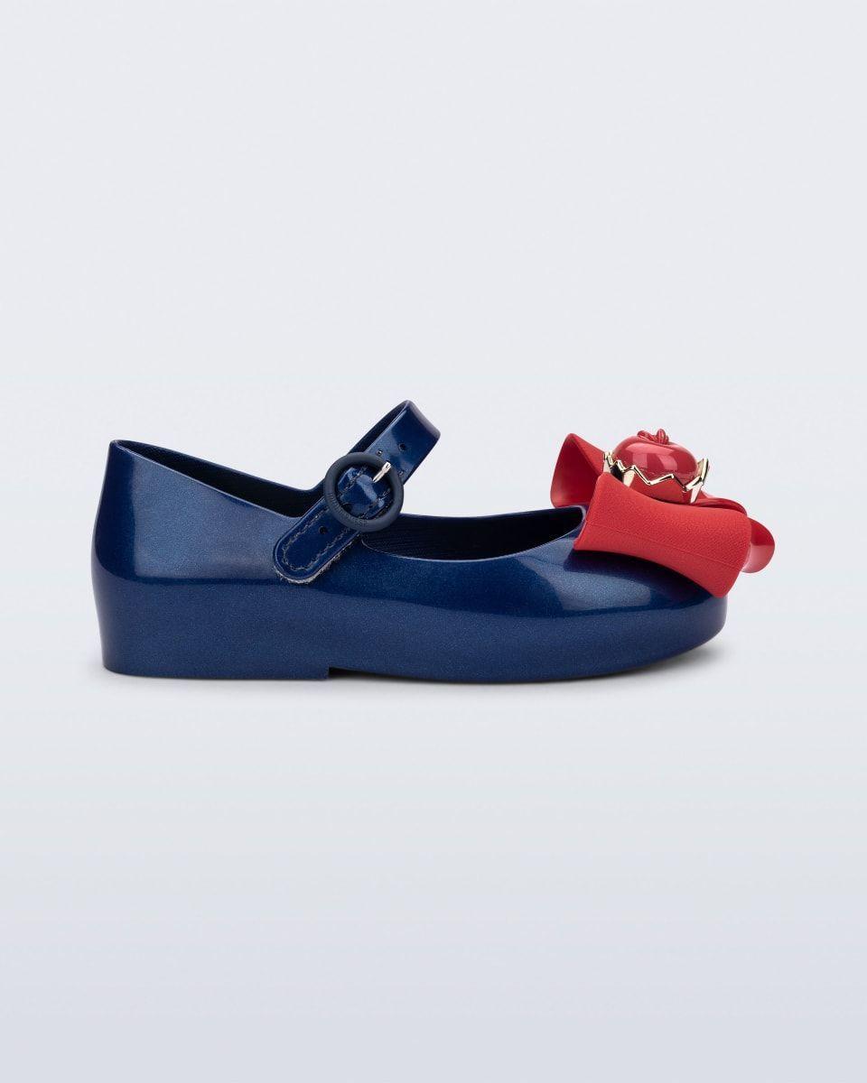 Ballerina Mini Melissa Sweet Love+ Snow White Azul/Rojo-0