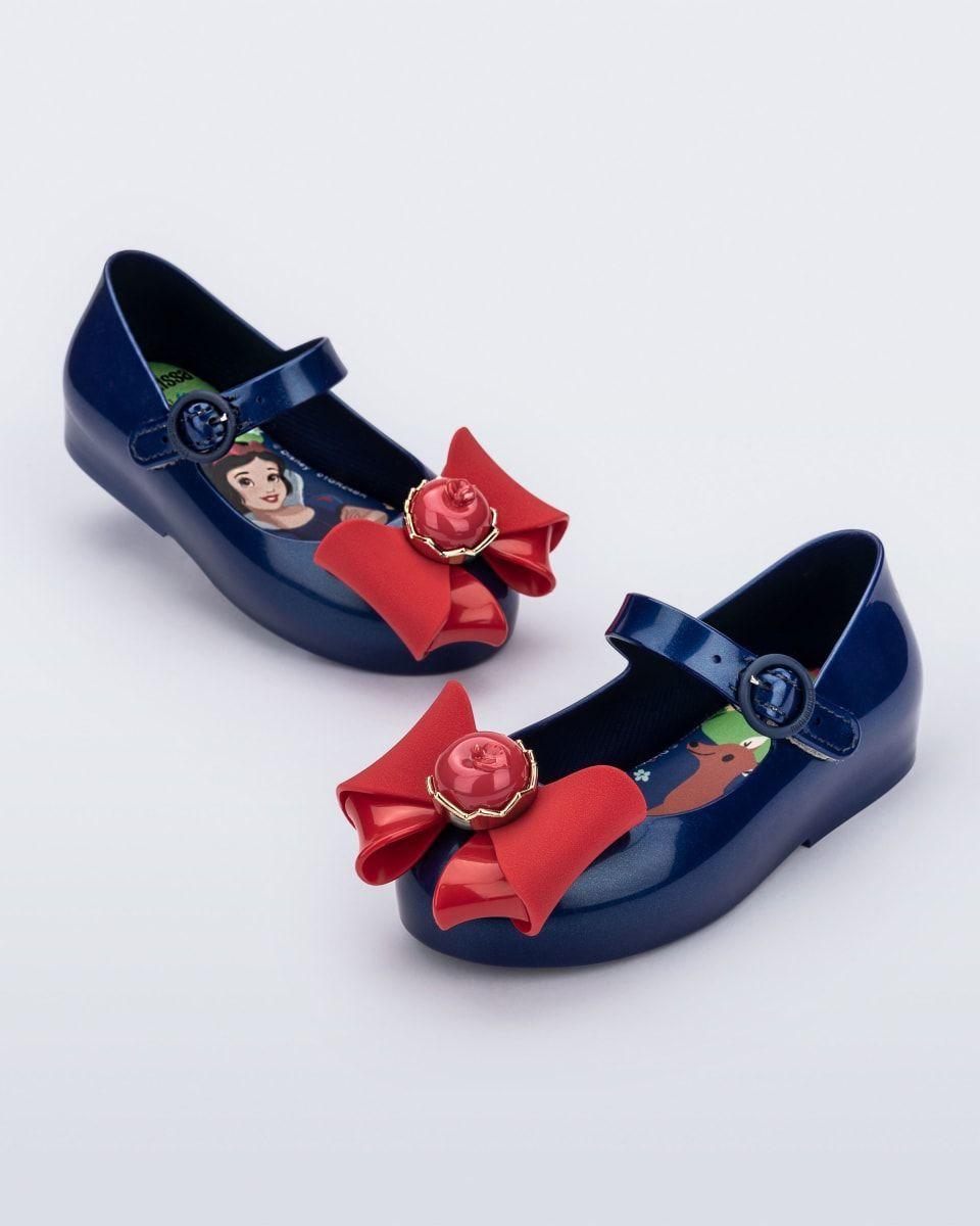 Ballerina Mini Melissa Sweet Love+ Snow White Azul/Rojo-1