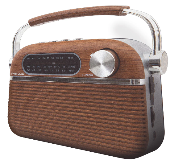 Radio Philco bluetooth Vintage VT329 FM/AM USB SD-2