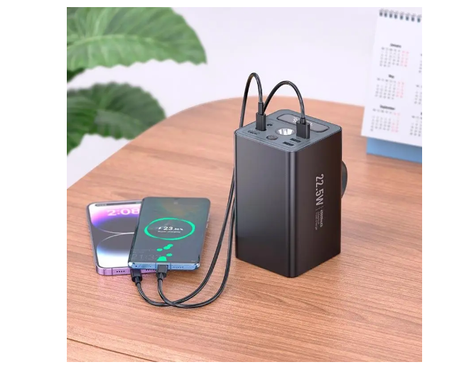 Power Bank multifuncion 60000 mAh PD 22,5W Hoco J138-3