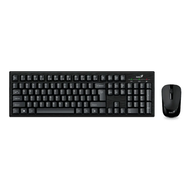 Kit de Teclado y Mouse inalámbrico Genius KM-8101-0