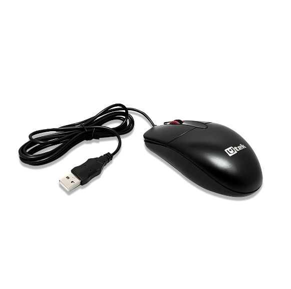 Mouse óptico con cable USB UTEK UT-MO750U-2