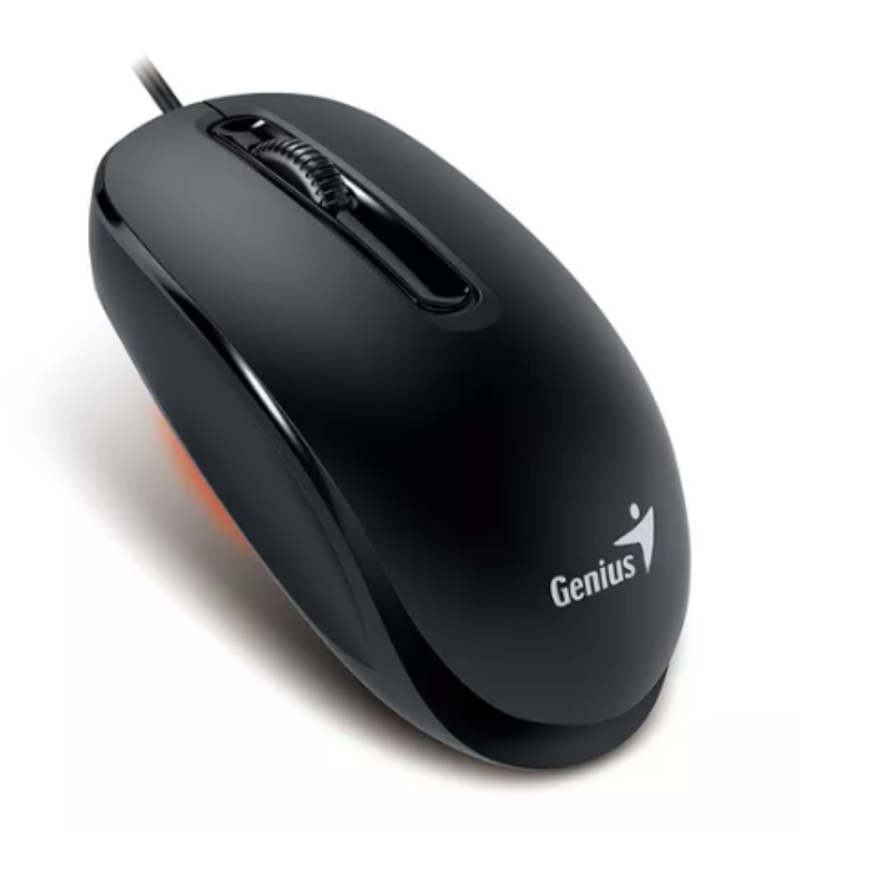 Mouse Genius DX-110 US - B Optico 3 Botones Ambidiestro -0