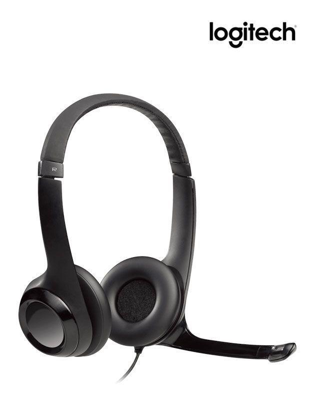 Audífono Logitech stereo H390 USB -2