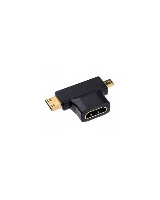 Adaptador Ulink HDMI mini / micro HDMI 1080p macho a HDMI hembra-2