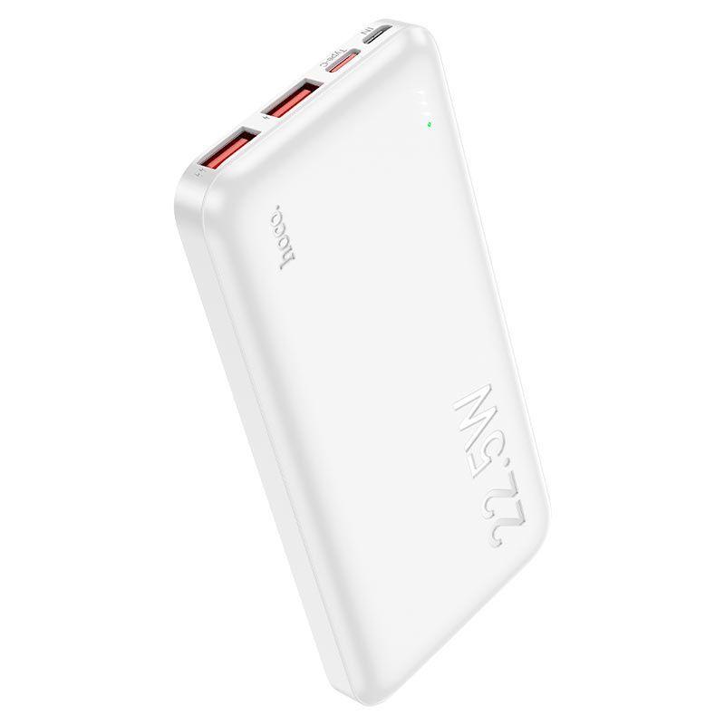Power Bank Hoco J101 ULTRA-THIN 10,000mah  22.5W blanco-3