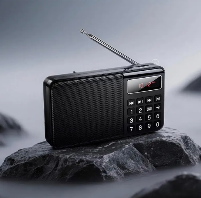 Radio portátil AM/FM, USB/TF/BT5.3 HOCO HI50-3