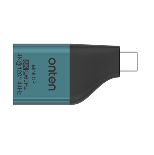 Adaptador USB-C a Mini DisplayPort 8K@60Hz Onten OTN-UC103M-2
