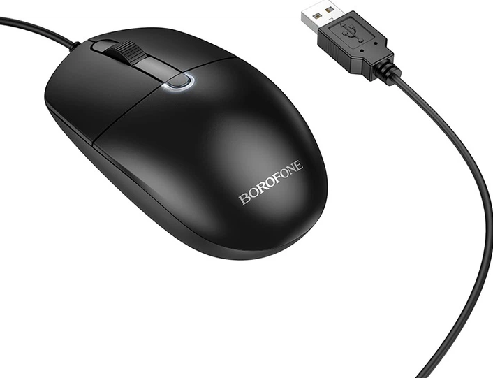Mouse con cable USB 1600DPI Borofone BG17-2
