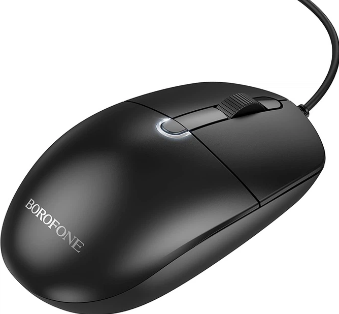 Mouse con cable USB 1600DPI Borofone BG17-3