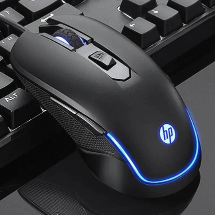 Mouse Gaming HP M200 con cable -3
