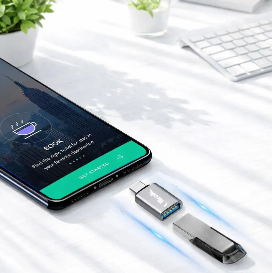 Adaptador convertidor USB a USB-C 3.0 Ulink UL-ADUC70-1