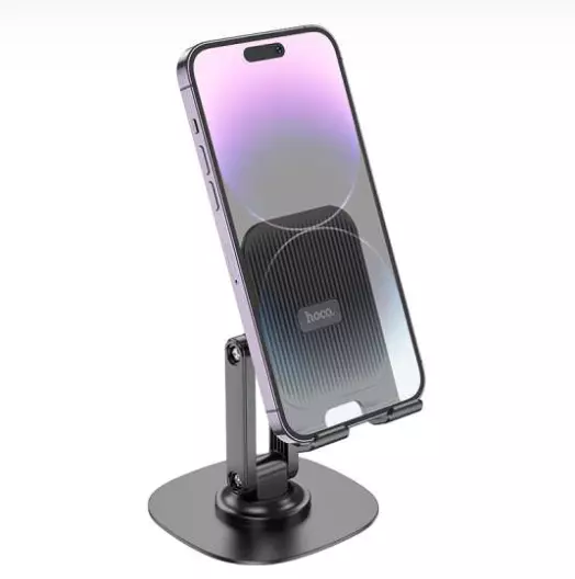 Soporte para celular plegable Hoco HD6 negro-0