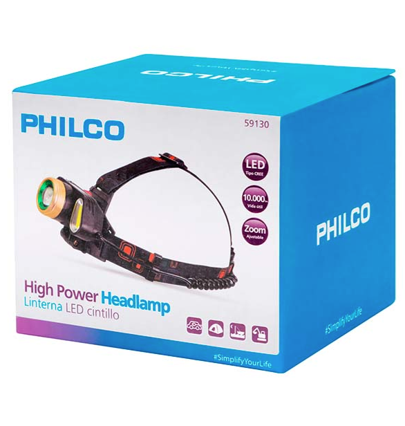 Linterna Led cintillo Philco 59130-3