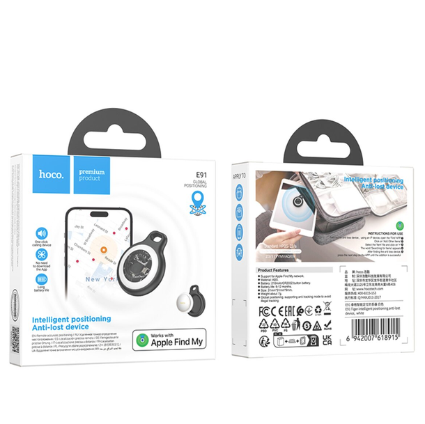 Mini Gps E91 Rastreador Dispositivo Inteligente Anti Perdida-5